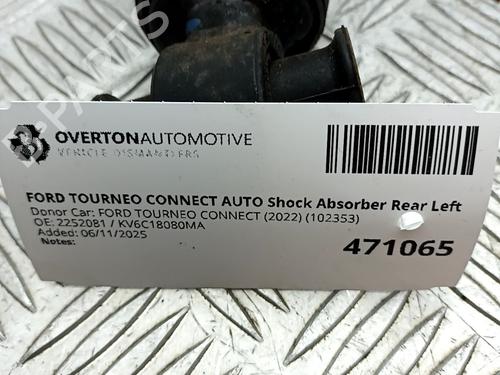 Left rear shock absorber FORD TOURNEO CONNECT / GRAND TOURNEO CONNECT V408 MPV 1.5 EcoBlue | BP30189782M18
