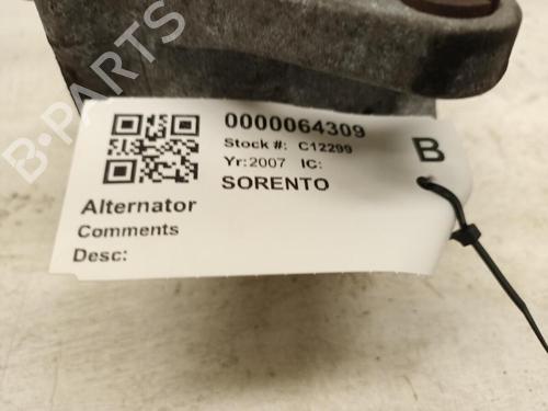 Alternator KIA SORENTO I (JC) 2.5 CRDi | BP29647301M7