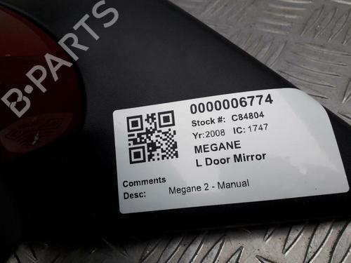 Left mirror RENAULT MEGANE II (BM0/1_, CM0/1_) 1.4 16V (BM0B, CM0B) | BP29645601C26