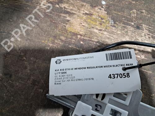 Rear left window mechanism KIA RIO II (JB) 1.4 16V | BP29670722C24