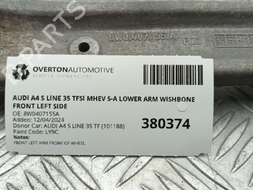 Left front suspension arm AUDI A4 B9 (8W2, 8WC) 1.4 TFSI | BP29659388M12