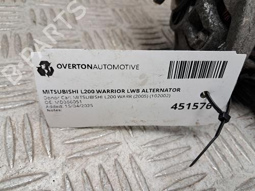 Alternator MITSUBISHI L200 (K7_T, K6_T, K5_T) 2.5 TD 4WD (K74T) | BP29677584M7 