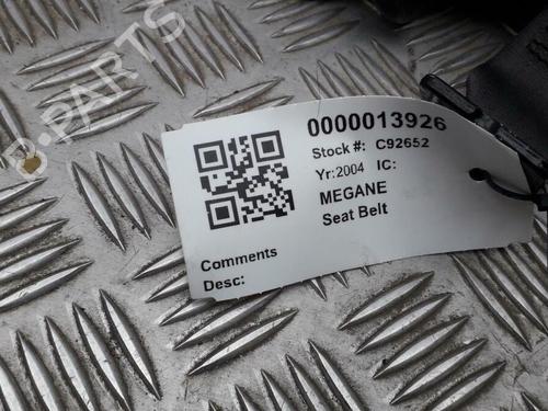 Rear left seatbelt RENAULT MEGANE II Estate (KM0/1_) 1.6 | BP29646073I29