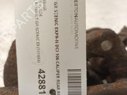 Right rear brake caliper RENAULT MEGANE III Coupe (DZ0/1_) 2.0 TCe (DZ1N) | BP29667500M106