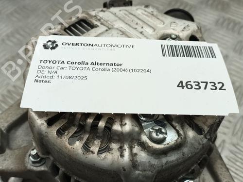 Generator TOYOTA COROLLA (_E12_) 1.4 VVT-i (ZZE120_, ZZE120R) | BP29683195M7 