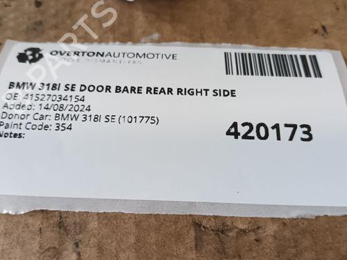 Dør høyre bak BMW 3 (E46) 318 i | BP29665487C5 