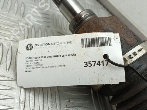 Left front driveshaft FORD FIESTA VI (CB1, CCN) 1.0 EcoBoost | BP29657848M38 