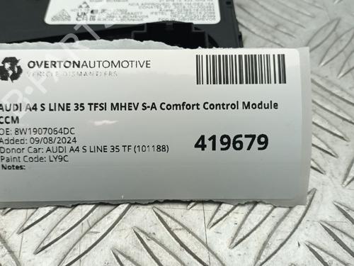 Electronic module AUDI A4 B9 (8W2, 8WC) 1.4 TFSI | BP29665357M83 