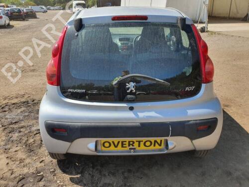 Rear right seatbelt PEUGEOT 107 (PM_, PN_) 1.0 | BP29651620I28 
