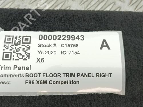 Boot lining BMW X6 (G06, F96) xDrive M 50 d | BP29651306I3 