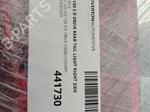 Right taillight VOLVO V50 (545) D4 | BP29672928C35