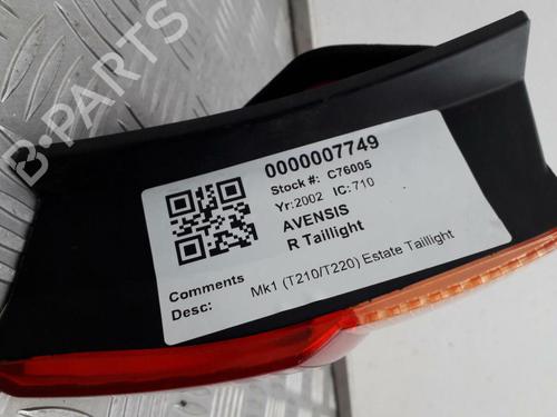 Right taillight TOYOTA AVENSIS Estate (_T22_) 1.8 VVT-i (ZZT221_, ZZT221R) | BP30093411C35 