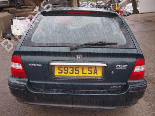 Left taillight HONDA CIVIC VI Aerodeck (MB, MC) 1.6 16V (MC1) | BP29651778C34 