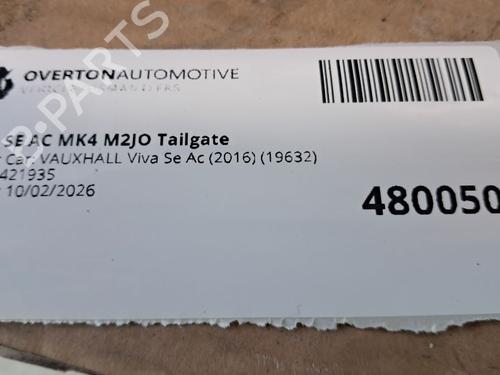 Tailgate VAUXHALL VIVA (C16) 1.0 | BP32201189C6