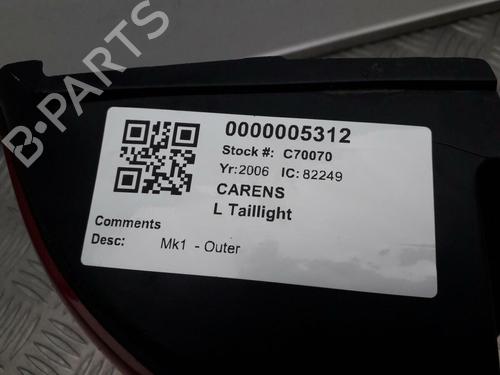 Venstre baglygte KIA CARENS I MPV (FC, FJ) 2.0 CRDi | BP29645516C34 