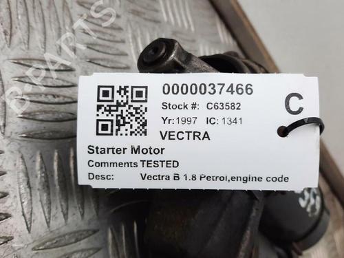 Starter VAUXHALL VECTRA (B) Hatchback (J96) 1.6 i 16V (F68) | BP29646542M8 