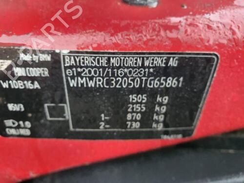 Hanskerom MINI MINI (R50, R53) Cooper | BP29649764C95 
