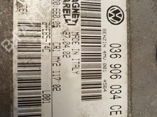 Engine control unit (ECU) VW LUPO I (6X1, 6E1) 1.4 16V | BP29667729M57 