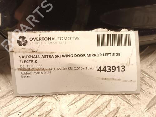 Lusterko boczne lewe VAUXHALL ASTRA Mk VI (J) (P10) 1.6 | BP29673824C26 