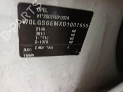 Traversa paraurti posteriore VAUXHALL INSIGNIA Mk I (A) Hatchback (G09) 2.0 CDTI (68) | BP29655675C73