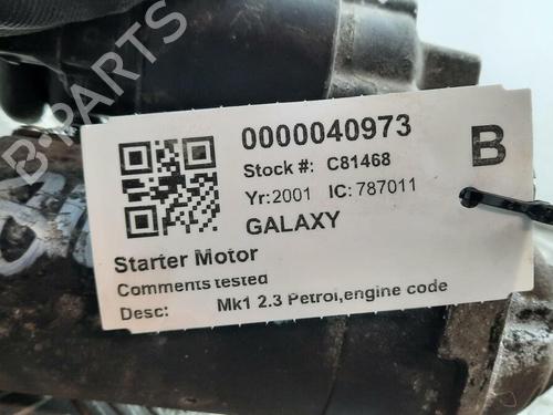 Starter FORD GALAXY I (WGR) 2.3 16V | BP29646640M8 