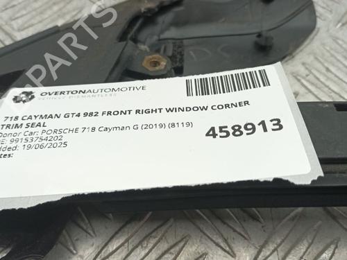 Gummiliste PORSCHE 718 CAYMAN (982) 4.0 GT4 (982810, 982811) | BP29680504C142 