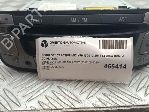 Radio PEUGEOT 107 (PM_, PN_) 1.0 | BP29684266E6 