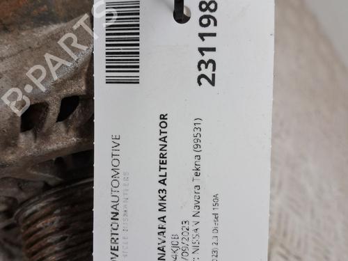 Alternator NISSAN NAVARA NP300 Pickup (D23, D23T) 2.3 dCi 4x4 (D231, D23T) | BP29651364M7