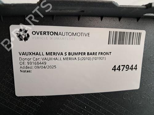 Front bumper VAUXHALL MERIVA Mk II (B) (S10) 1.4 | BP29675560C7