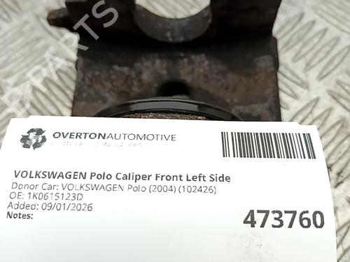 Left front brake caliper VW GOLF VI (5K1) 1.6 MultiFuel | BP31912357M105
