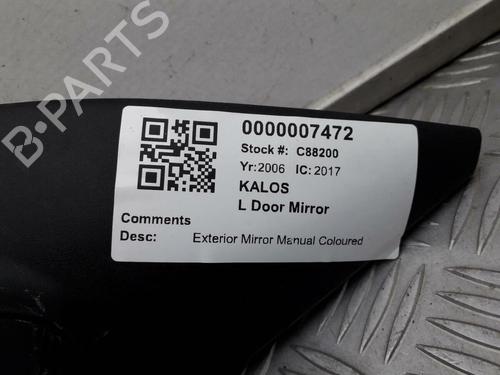 Left mirror CHEVROLET AVEO / KALOS Hatchback (T200) 1.2 | BP29645673C26 