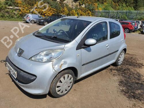Rear right seatbelt PEUGEOT 107 (PM_, PN_) 1.0 | BP29651620I28 