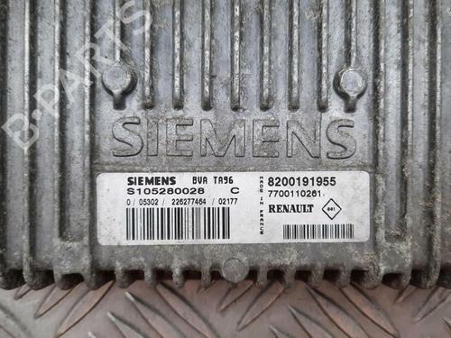 Engine control unit (ECU) RENAULT MEGANE I (BA0/1_) 1.6 16V (BA04, BA0B, BA11, BA1J, BA16, BA19, BA1K, BA1V,... | BP29647543M57