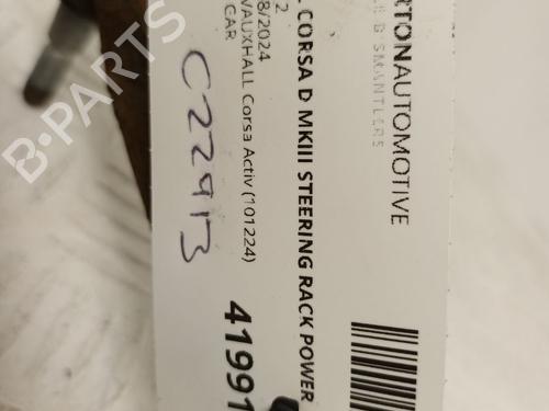 Steering rack VAUXHALL CORSAVAN Mk III (D) Hatchback Van (S07) 1.3 CDTI | BP29665418M22 