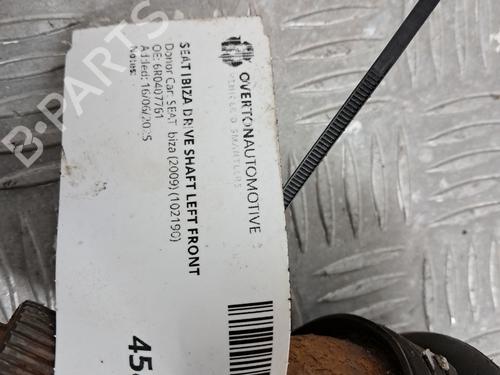 Left front driveshaft SEAT IBIZA IV (6J5, 6P1) 1.4 | BP29680230M38 