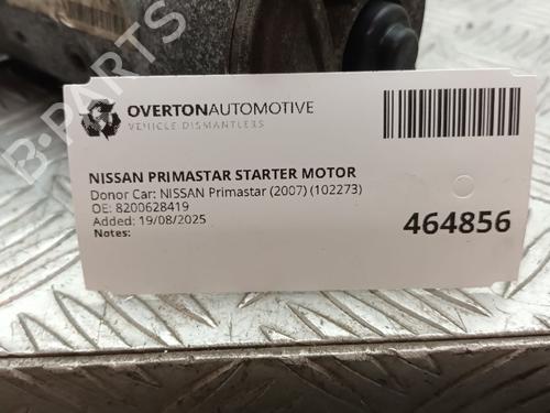 Startmotor NISSAN PRIMASTAR Bus (X83) dCi 100 | BP29683873M8 
