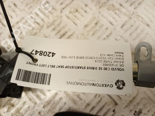 Front left seatbelt VOLVO C30 (533) D2 | BP29665655I26 
