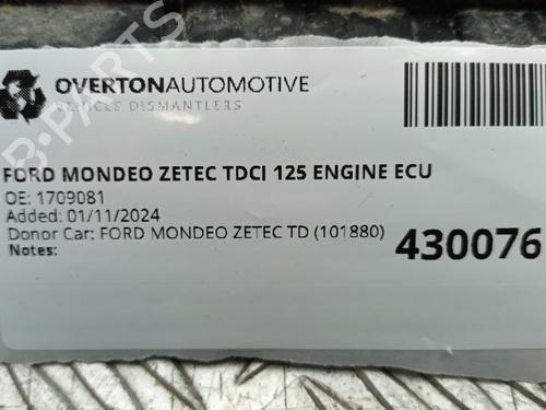 Engine control unit (ECU) FORD MONDEO IV Turnier (BA7) 1.8 TDCi | BP29667977M57 