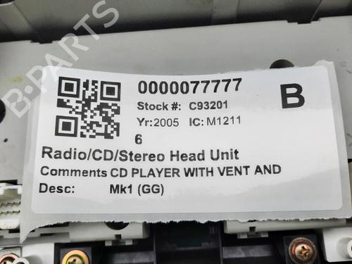 Radio MAZDA 6 Hatchback (GG) 2.0 (GGES) | BP29647715E6 