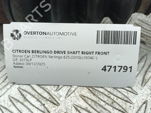 Right front driveshaft CITROËN BERLINGO Box Body/MPV (B9) 1.6 HDi 75 | BP30841560M39 