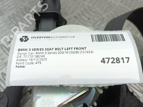 Front left seatbelt BMW 1 Coupe (E82) 118 d | BP30981708I26