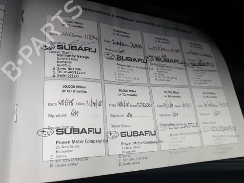 Other SUBARU FORESTER (SJ_) 2.0 XT AWD (SJG) | BP29649315O1