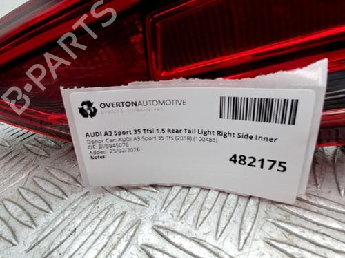 Right taillight AUDI A3 Limousine (8VS, 8VM) 35 TFSI | BP32487300C35