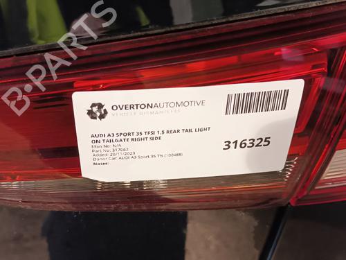 Høyre baklys AUDI A3 Limousine (8VS, 8VM) 35 TFSI | BP29654099C35 