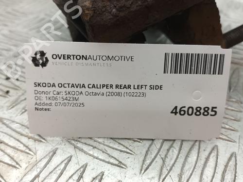 Left rear brake caliper SKODA OCTAVIA II Combi (1Z5) 2.0 TDI 4x4 | BP29681419M107 