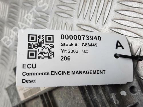 Engine control unit (ECU) PEUGEOT 206 Hatchback (2A/C) 1.4 i | BP29647634M57