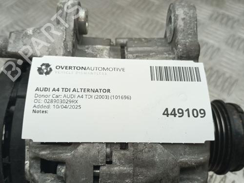 Generator AUDI A4 B6 (8E2) 1.9 TDI | BP29676197M7