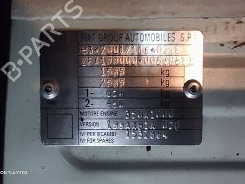 Rear wiper motor FIAT GRANDE PUNTO (199_) 1.4 (199AXB11, 199AXB1A, 199BXB1A, 199AXL1A) | BP29664021M102 