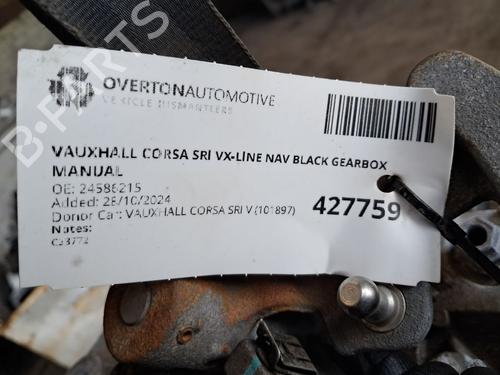 Gearbox VAUXHALL CORSA Mk IV (E) (X15) 1.4 | BP29667130M3 