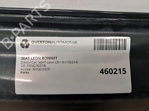 Hood SEAT LEON ST (5F8) 1.4 TSI | BP29681012C1